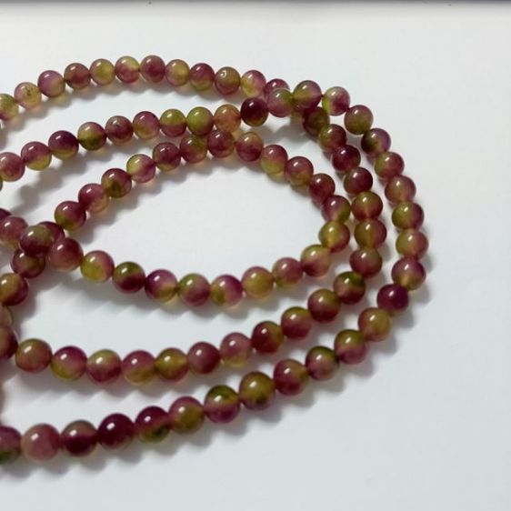 สร้อยประคำหินทัวร์มาลีน รูปที่ 3