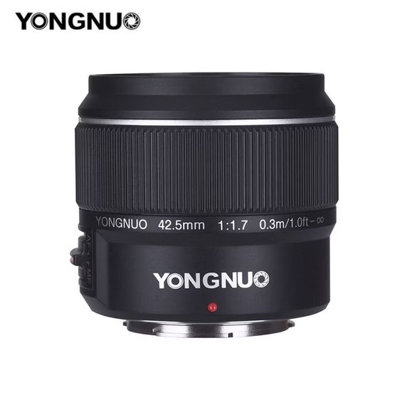 เลนส์ YONGNUO YN 42.5mm F1.7M II STM  เลนส์ออโต้โฟกัส สำหรับกล้อง Olympus  Panasonic  ประกันศูนย์ในไทย รูปที่ 4