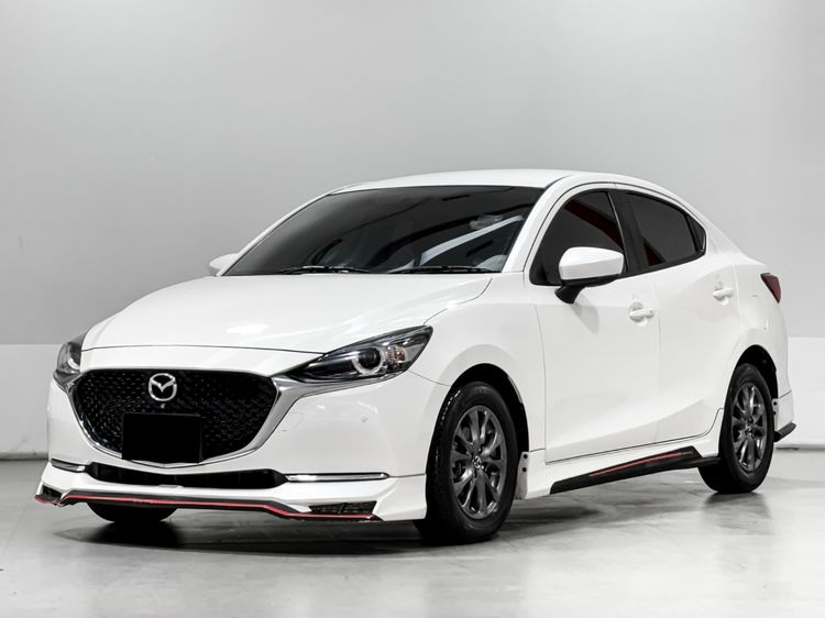 Mazda Mazda 2 2022 1.3 Skyactiv-G S Leather Sedan Sedan เบนซิน เกียร์อัตโนมัติ ขาว