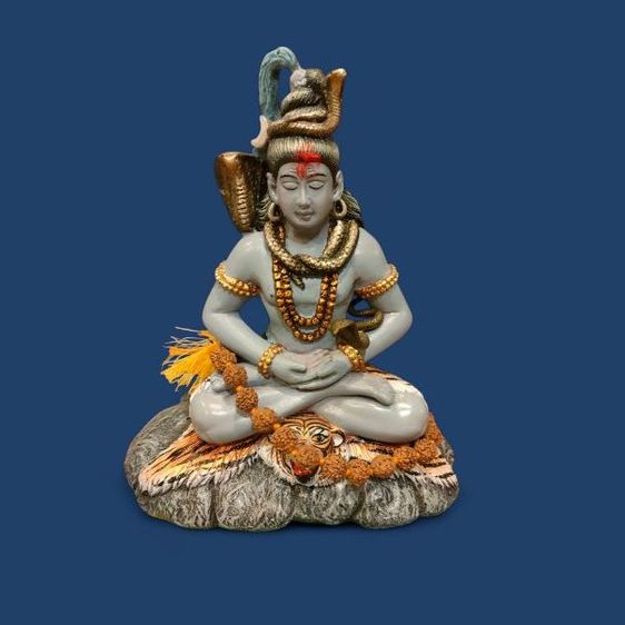 พระศิวะปางนั่งสมาธิ งานอินเดีย