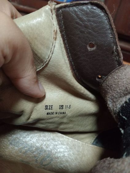 รองเท้าหนังแท้ vintage  รูปที่ 8