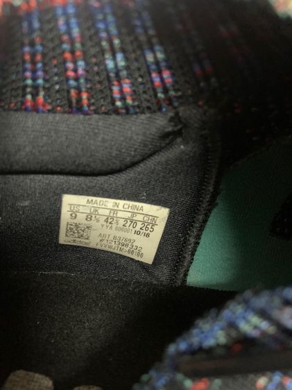 รองเท้าวิ่ง adidas ของแท้ สีดำ (มือสอง) รูปที่ 6