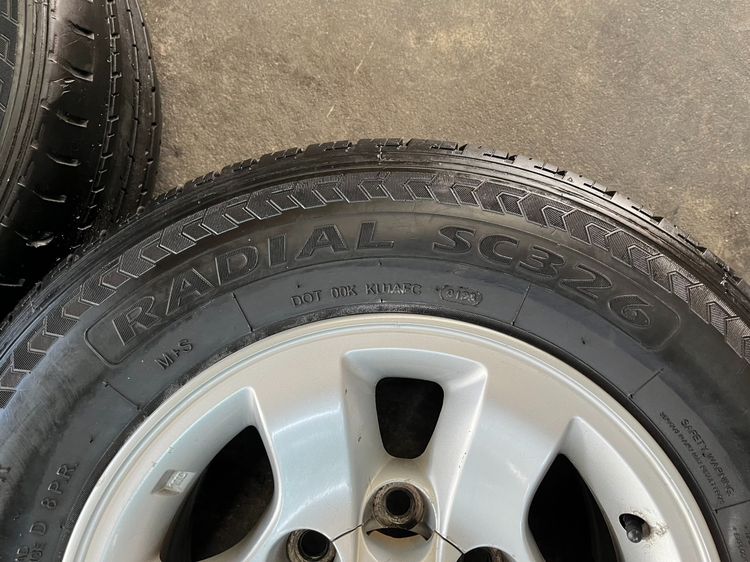 ✨ล้อแม็ก 6รู139✨Toyota Sport Rider D4D ขอบ 15 แถมยาง 215-70-15 Goodride ปี 23 รูปที่ 7