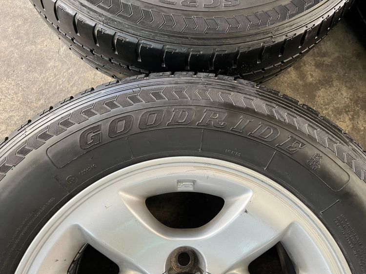 ✨ล้อแม็ก 6รู139✨Toyota Sport Rider D4D ขอบ 15 แถมยาง 215-70-15 Goodride ปี 23 รูปที่ 6
