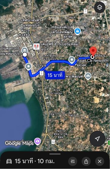 ขายที่ดิน278ไร่ ใกล้ท่าเรือแหลมฉบัง เพียง10กม.  รูปที่ 4