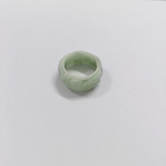 แหวนหยกแท้แกะสลักลายมังกร รูปที่ 7