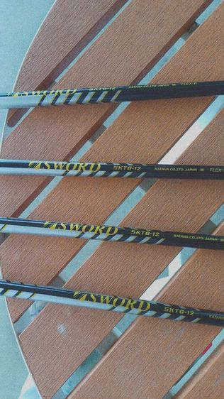 ชุดใหญ่พร้อมออกรอบ Katana Sword ไม้ 4  เหล็ก 8 รวม 12 อัน Flex R. ตีสบาย ได้ระยะ แถมถุง นักเรียนกลับประเทศ ฝากไว้ สภาพดี ทุกอย่าง สวยงามครับ รูปที่ 7