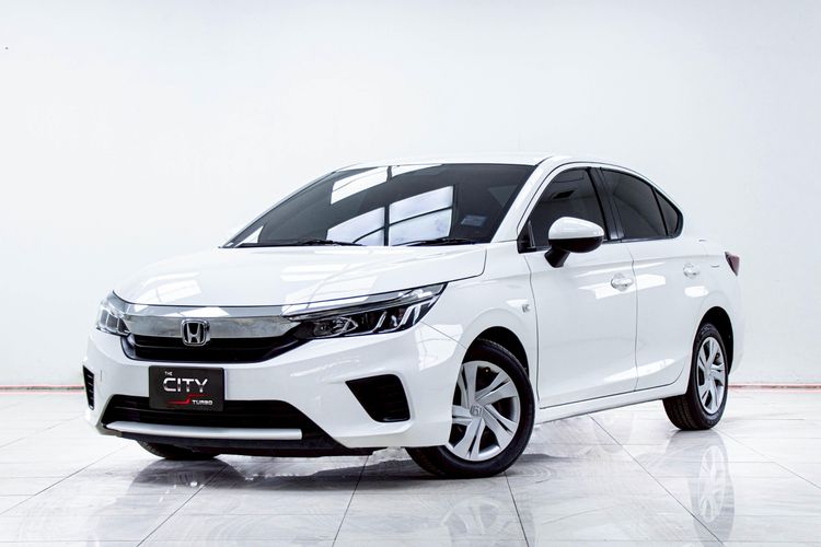 รถ Honda City 1.0 S สี ขาว