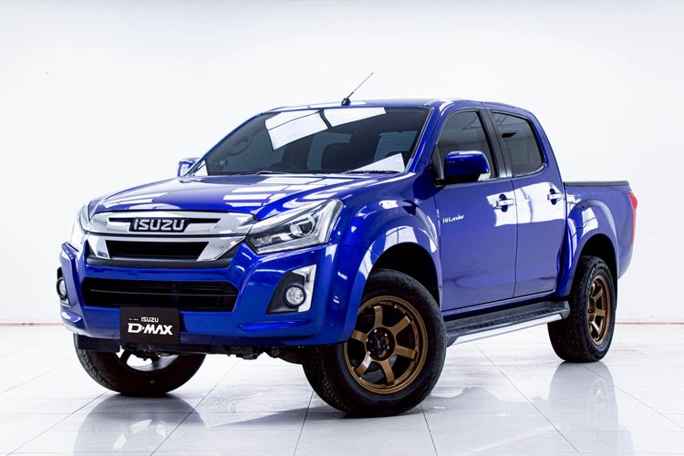 Isuzu D-MAX 2018 1.9 Hi-Lander L Pickup ดีเซล ไม่ติดแก๊ส เกียร์ธรรมดา น้ำเงิน รูปที่ 4
