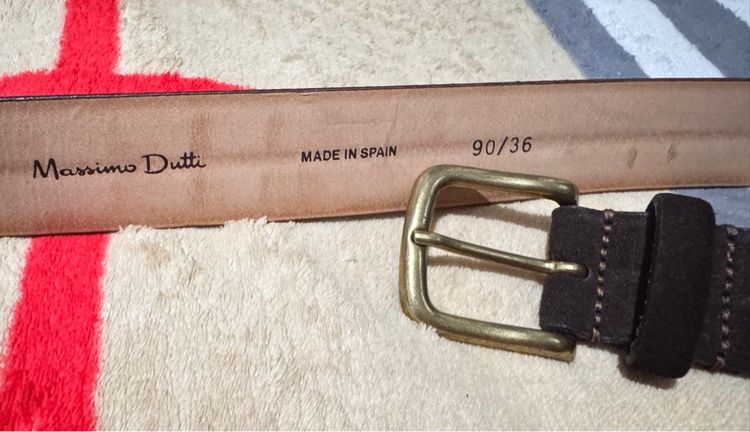 เข็มขัด Massimo Dutti ของแท้ซื้อจากช็อป รูปที่ 4