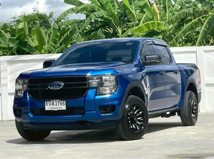 Ford Ranger 2022 2.0 Turbo XL Pickup ดีเซล ไม่ติดแก๊ส เกียร์ธรรมดา น้ำเงิน รูปที่ 3