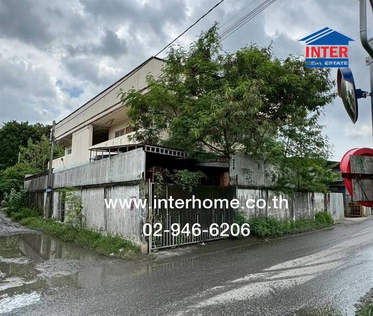 ที่ดินพร้อมโกดัง 2 ชั้น 100 ตร.ว. ที่ดินพร้อมโกดัง ซอยหนองระแหง4 แยก7 ถนนสุขาภิบาล5 ถนนสายไหม เขตคลองสามวา กรุงเทพมหานคร