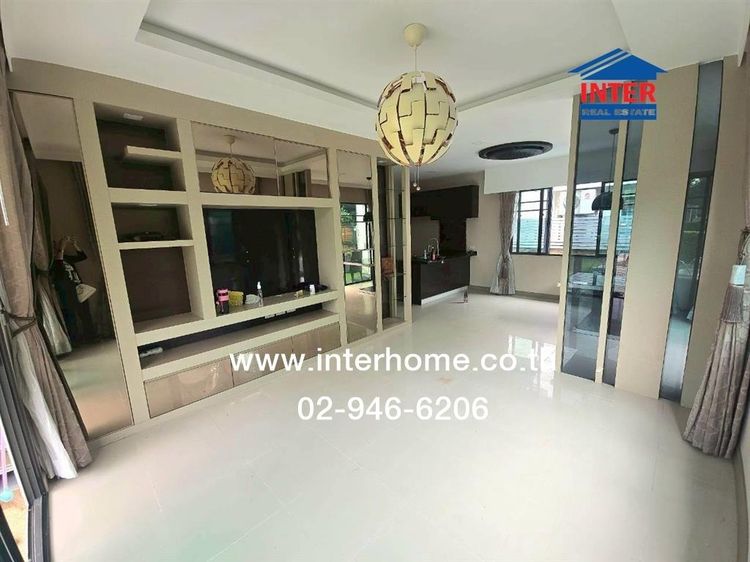 บ้านเดี่ยว 2 ชั้น 111.2 ตร.ว. หมู่บ้านฮาบิเทีย ปัญญาอินทรา2 ติดซาฟารี เวิลด์ ถนนปัญญาอินทรา ถนนรามอินทรา ถนนวงแหวนตะวันออก เขตคลองสามวา รูปที่ 2