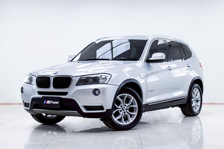 รถ BMW X3 2.0 xDrive20d Highline 4WD สี เทา