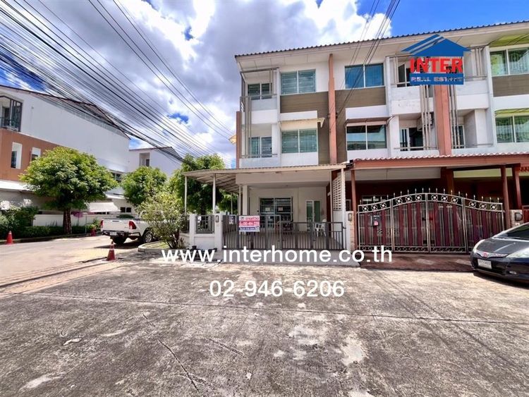 ทาวน์โฮม 3 ชั้น 28 ตร.ว. เดอะทรัสต์ซิตี้ งามวงศ์วาน25 ใกล้วัดบัวขวัญ ซอยงามวงศ์วาน25 แยก26 ถนนงามวงศ์วาน ถนนประชาชื่น เมืองนนทบุรี นนทบุรี