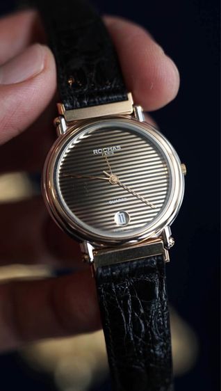  ลดราคา Rochas นาฬิกาแบรนด์สวิสแท้ งานดี มีดีไซน์ สภาพดี เครื่อง quartz รูปที่ 15