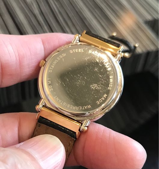  ลดราคา Rochas นาฬิกาแบรนด์สวิสแท้ งานดี มีดีไซน์ สภาพดี เครื่อง quartz รูปที่ 10