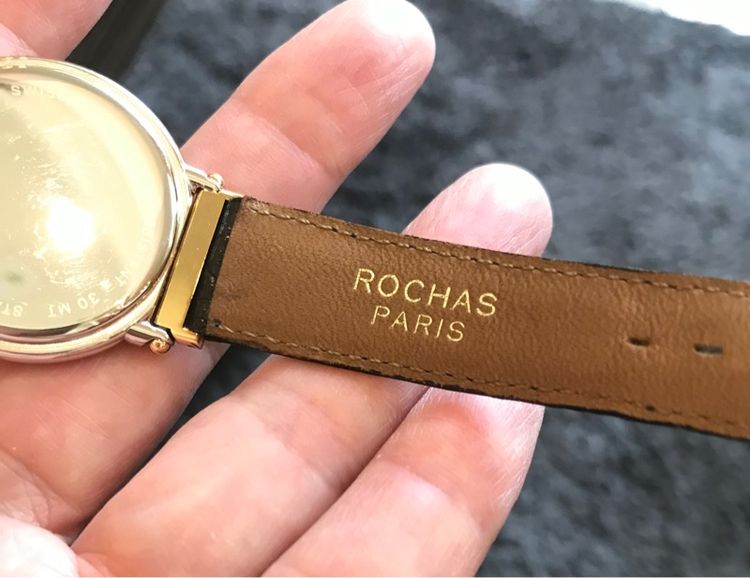  ลดราคา Rochas นาฬิกาแบรนด์สวิสแท้ งานดี มีดีไซน์ สภาพดี เครื่อง quartz รูปที่ 11