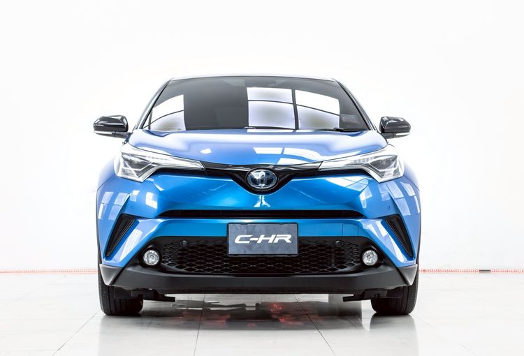 Toyota C-HR 2019 1.8 HV Hi Utility-car ไฮบริด ไม่ติดแก๊ส เกียร์อัตโนมัติ น้ำเงิน รูปที่ 4