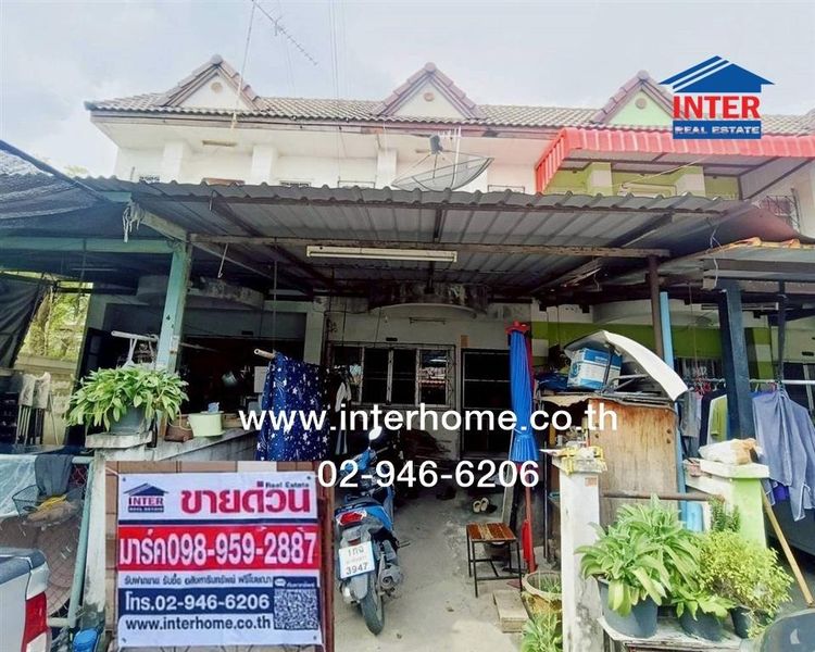 ทาวน์เฮ้าส์ 2 ชั้น 16 ตร.ว. หมู่บ้านเบญจวัลย์ เอกชัย ซอยหมู่บ้านเบญจวัลย์ ถนนเอกชัย ถนนสี่วาพาสวัสดี–เอกชัย เมืองสมุทรสาคร สมุทรสาคร