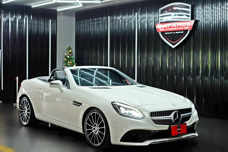 รถ Mercedes-Benz SLC-Class SLC300 สี ขาว