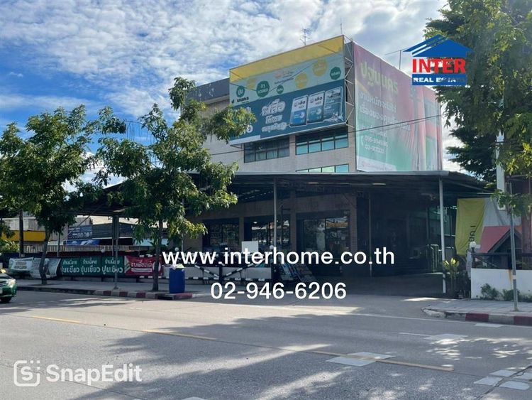 สำนักงาน +โกดัง + ที่ดิน +โชว์รูม 1284.9 ตร.ว. สำนักงาน +โกดัง โชว์รูม ซอยราษฎร์พัฒนา ถนนรามคำแหง ถนนเสรีไทย เขตสะพานสูง กรุงเทพมหานคร