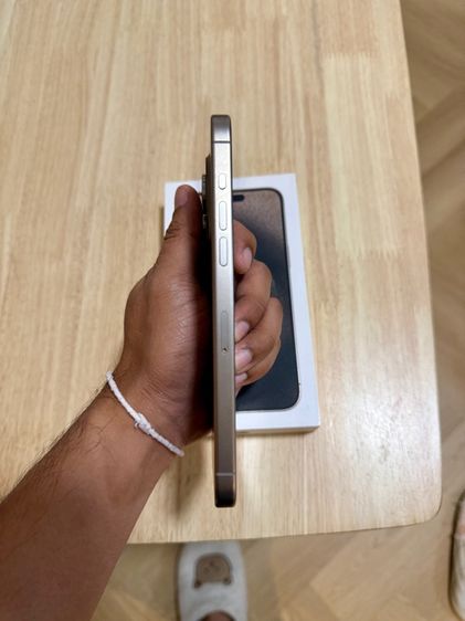 ขาย IPhone 15 Pro Max 512GB TH ศูนย์ไทย สี Natural Titanium  สภาพสวยไร้ริ้วรอย แบตเต็มๆ รูปที่ 4