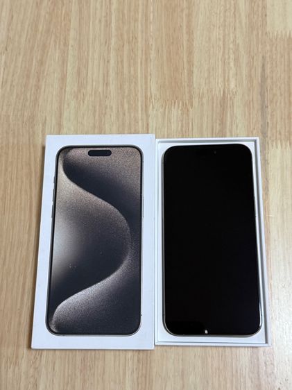 ขาย IPhone 15 Pro Max 512GB TH ศูนย์ไทย สี Natural Titanium  สภาพสวยไร้ริ้วรอย แบตเต็มๆ รูปที่ 8