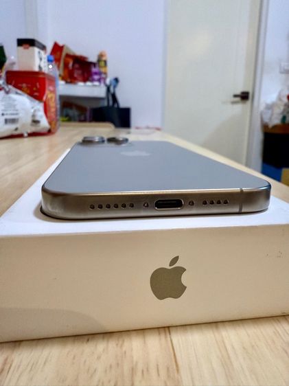 ขาย IPhone 15 Pro Max 512GB TH ศูนย์ไทย สี Natural Titanium  สภาพสวยไร้ริ้วรอย แบตเต็มๆ รูปที่ 2