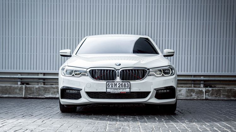 BMW Series 5 2020 520d Sedan ดีเซล ไม่ติดแก๊ส เกียร์อัตโนมัติ ขาว รูปที่ 2