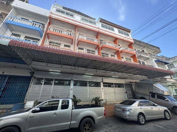 ขายอาคารพาณิชย์ 5 ชั้น 4 คูหา ขนาด 80 ตารางวา ทำเลดี พระราม 2 ซอย 34 ใกล้เซ็นทรัล พระราม 2