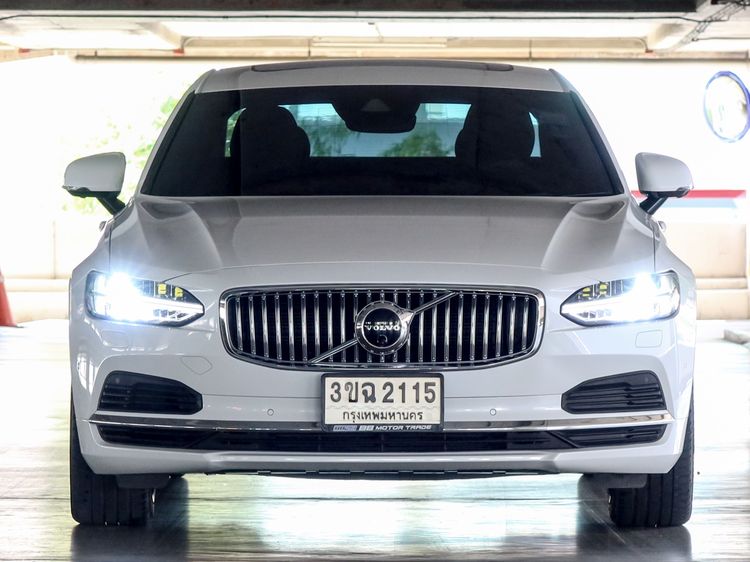 Volvo S90 2022 2.0 Recharge T8 Inscription 4WD Sedan ปลั๊กอินไฮบริด (PHEV) ไม่ติดแก๊ส เกียร์อัตโนมัติ ขาว รูปที่ 4