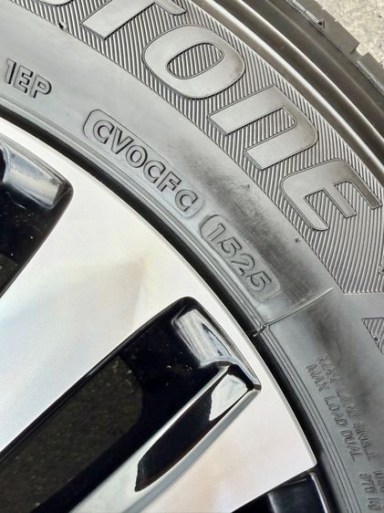 ล้อToyota Majestyขอบ17“6รู130 พร้อมยางเดิมติดรถบริสโตนปี25 รูปที่ 5