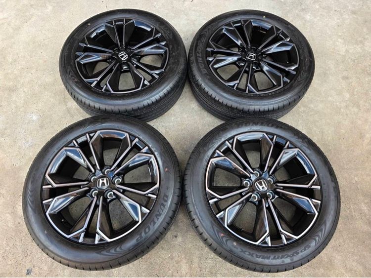 ล้อHonda CRV ขอบ19”พร้อมยางDunlop Japan 225.55.19" ปี25 รูปที่ 5