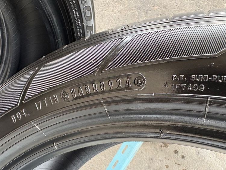 ยางDUNLOP225-50-18 ปี24 ปีแท้  ใส่แทน 235-45-18 กับ 215-50-18 ได้เลยจ้า  รูปที่ 9