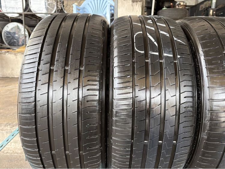 ล้อแม็กมือ1 ขอบ18 ก้านY 5รู114 กว้าง8.5 ออฟ35 สีเทากัน ล้อเบา FLOW FORMING งานSEVENFIFTH งานสวยมาก  พร้อมยางมือ2 FALKEN235-45-18 ปี23 ปีแท้ รูปที่ 6