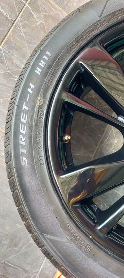 แม็กนิสสัน ขอบ17 สีอบpowder coat พร้อมยางblackhawk 215 55 17 ปี24 ยางสวยทุกเส้น ตุ่มหน้ายางยังอยู่ ใส่ทีน่า เทียน่า จุ๊ค รุ่นอื่นๆ 5 รู114 รูปที่ 9