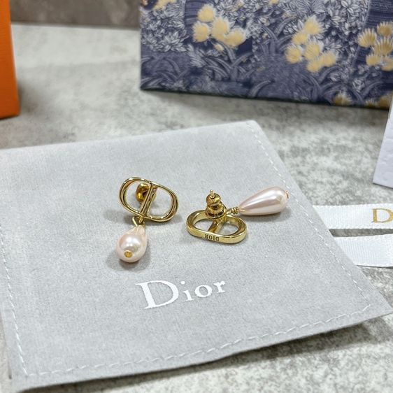 ต่างหูแฟชั่น ต่างหูสวย มุกเทียม รูปที่ 4