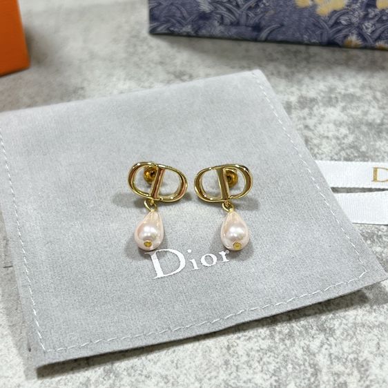 ต่างหูแฟชั่น ต่างหูสวย มุกเทียม รูปที่ 2