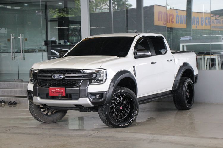 รถ Ford Ranger 2.0 Hi-Rider Sport สี ขาว