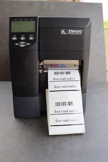 Zebra ZM400  ความละเอียดการพิมพ์ ที่ 600 dpi   รูปที่ 9
