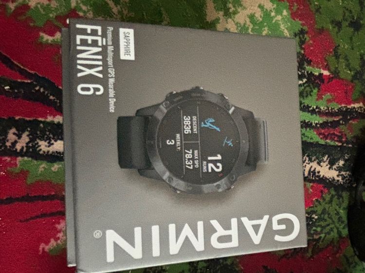 ดำ Garmin นาฬิกา Garman