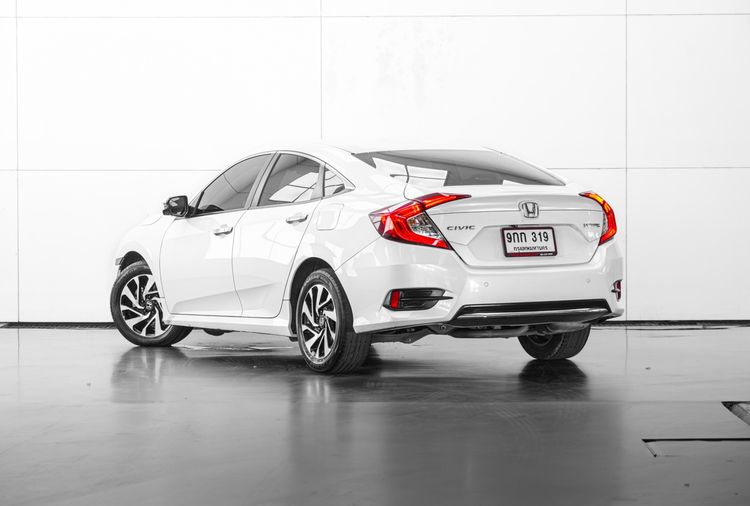 Honda Civic 2019 1.8 EL i-VTEC Sedan เบนซิน ไม่ติดแก๊ส เกียร์อัตโนมัติ ขาว รูปที่ 4