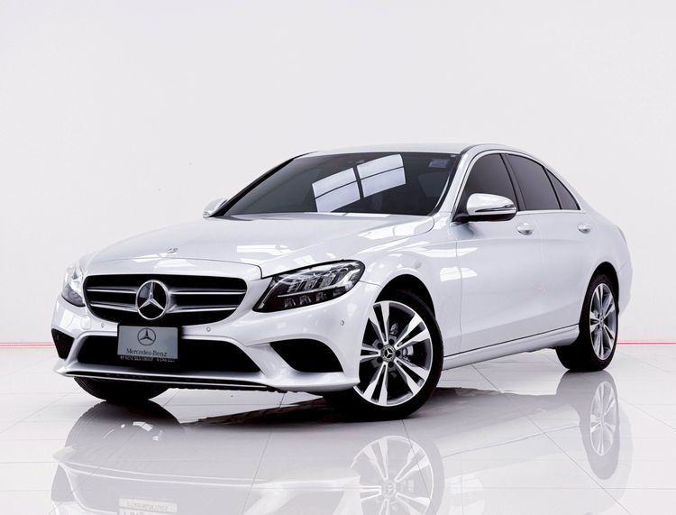 Mercedes-Benz C-Class 2020 C220 Sedan ดีเซล ไม่ติดแก๊ส เกียร์อัตโนมัติ เทา