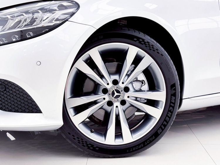 Mercedes-Benz C-Class 2020 C220 Sedan ดีเซล ไม่ติดแก๊ส เกียร์อัตโนมัติ เทา รูปที่ 4