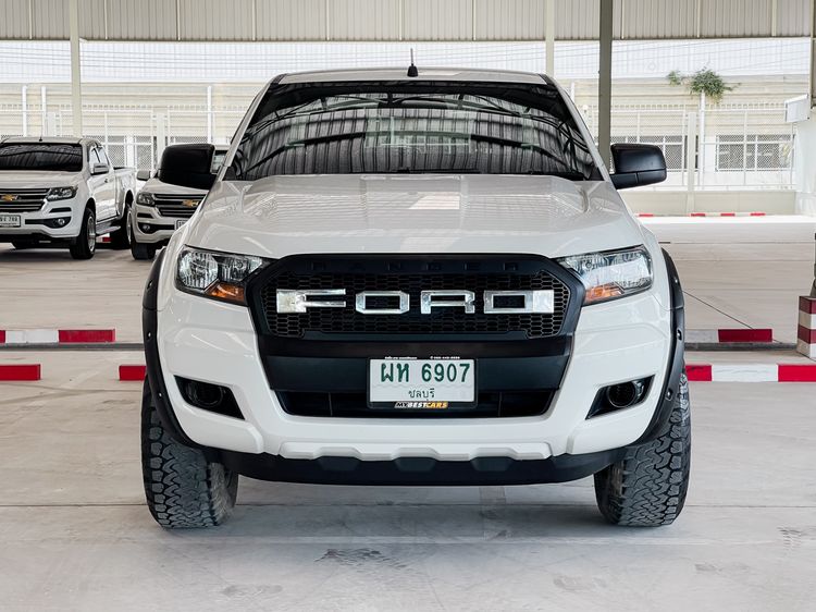 Ford Ranger 2017 2.2 Hi-Rider XLS Pickup ดีเซล ไม่ติดแก๊ส เกียร์ธรรมดา ขาว รูปที่ 2