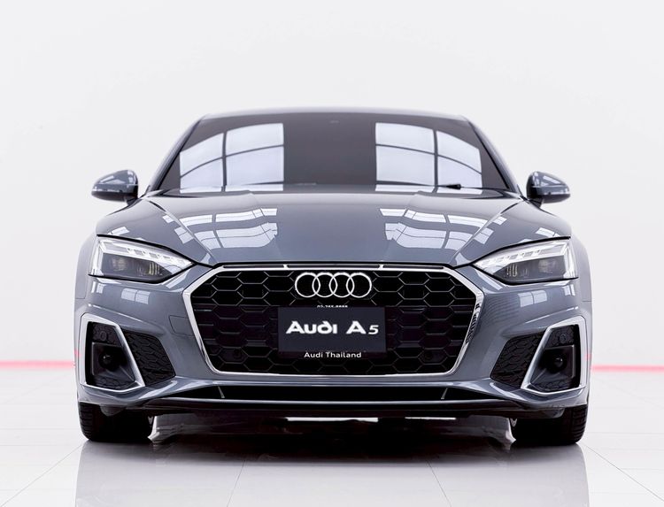Audi Audi A5 2023 Coupe 40 TFSI S line Sedan ไฮบริด ไม่ติดแก๊ส เกียร์อัตโนมัติ เทา รูปที่ 3