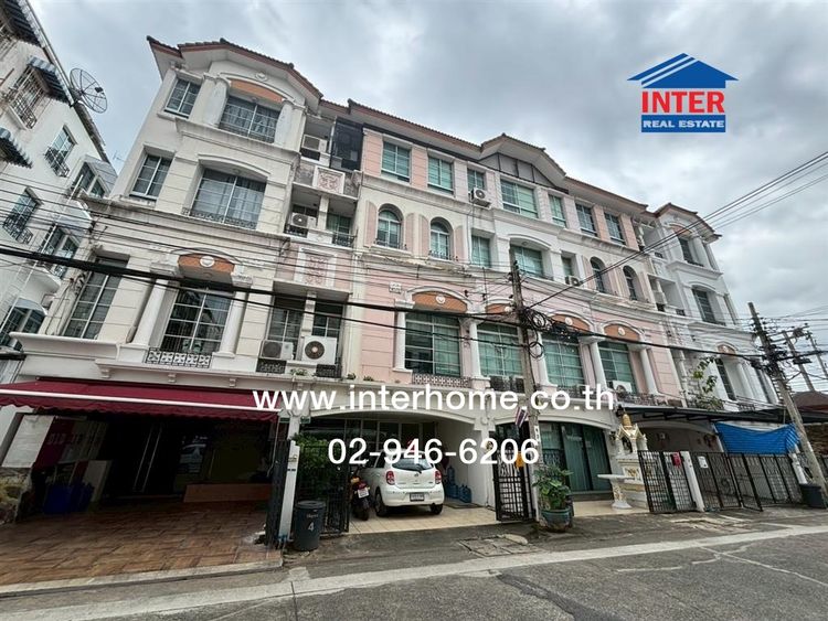 โฮมออฟฟิศ 4 ชั้น 26.8 ตร.ว. หมู่บ้านกลางเมือง พระราม9-ลาดพร้าว ติดถนนประดิษฐ์มนูธรรม ถนนลาดพร้าว เขตวังทองหลาง กรุงเทพมหานคร รูปที่ 2