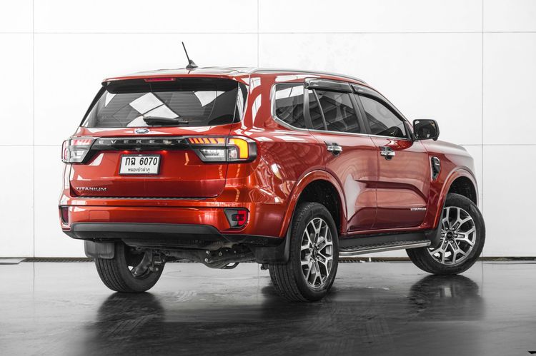 Ford Everest 2022 2.0 Titanium Plus Utility-car ดีเซล ไม่ติดแก๊ส เกียร์อัตโนมัติ ส้ม รูปที่ 4