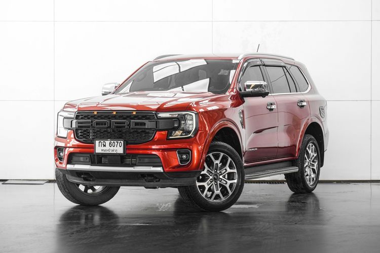 Ford Everest 2022 2.0 Titanium Plus Utility-car ดีเซล ไม่ติดแก๊ส เกียร์อัตโนมัติ ส้ม รูปที่ 2